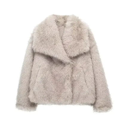 Avalora London™ - Macy Faux Fur Coat