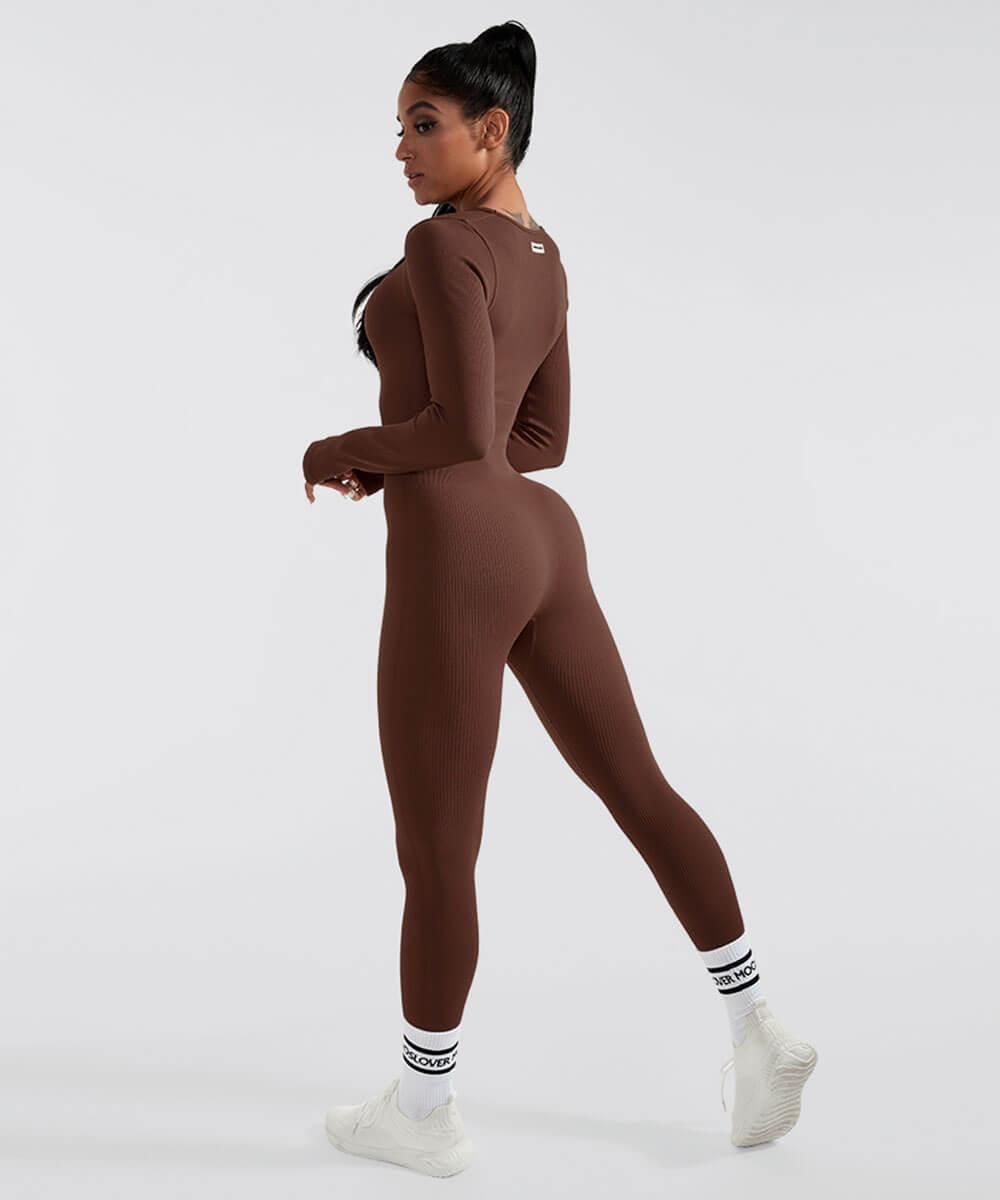 Avalora London™ - Snatched Butt Lift Long Sleeve Jumpsuit