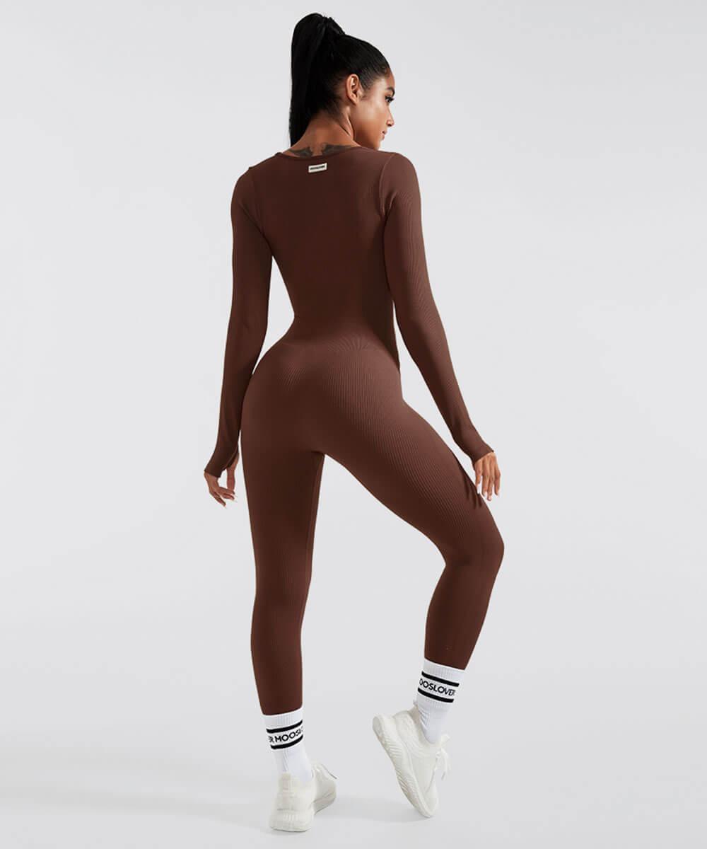 Avalora London™ - Snatched Butt Lift Long Sleeve Jumpsuit