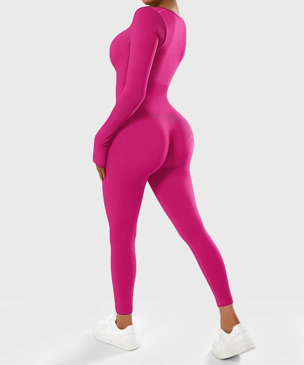 Avalora London™ - Snatched Butt Lift Long Sleeve Jumpsuit