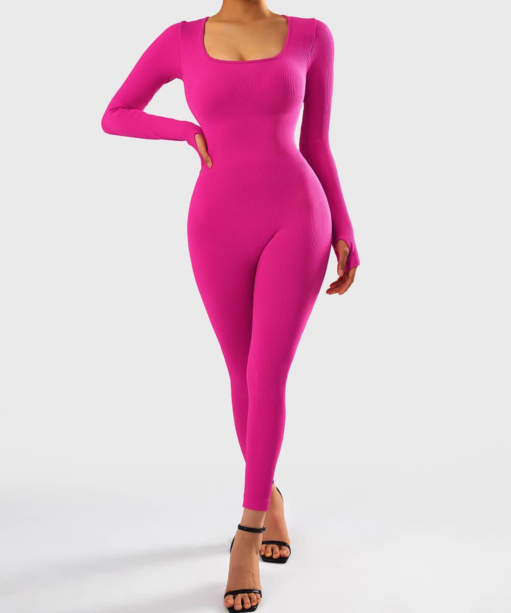 Avalora London™ - Snatched Butt Lift Long Sleeve Jumpsuit