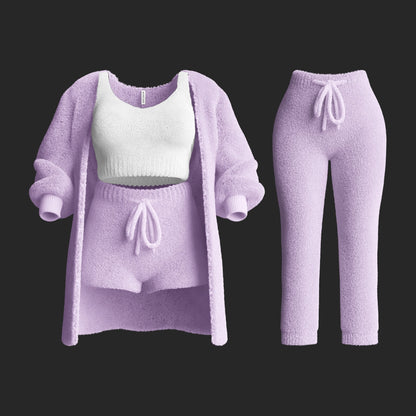 Avalora London™ - 3-Piece Cozy Knit Set