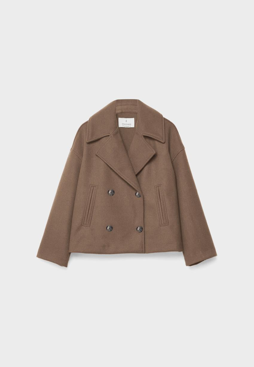 Avalora London™ - Short double-breasted jacket